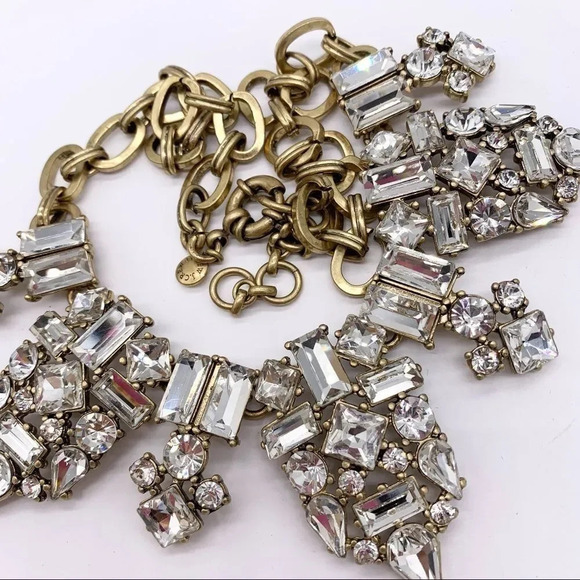 J. Crew Jeweled Cluster Necklace - Picture 2 of 4